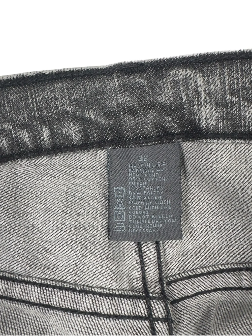 BDG Mens Acid Wash 80s 90s Retro Slim Jeans Size 32 USA Made